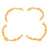 Propeller Bumper Guards for   Drone TPU Material Anti Collision Protective Covers Fluorescent Color