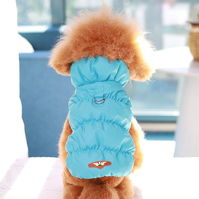 Orange Cat Down Jacket with Traction Buckle Winter Warm Pet Clothes for Cats Gotas Kitten Sphynx Coats Clothing vetement chat