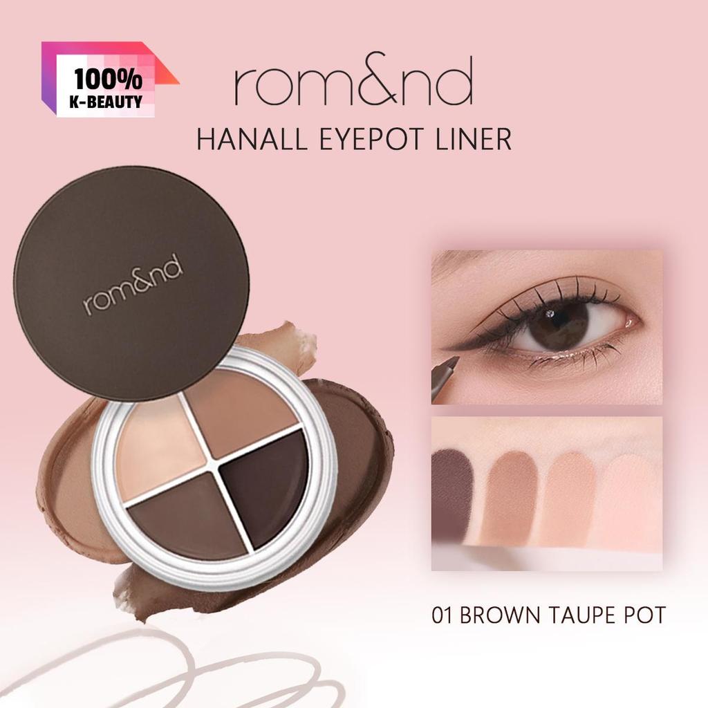 Romand Rom&nd HANALL EYEPOT LINER 01 BRAUN TAUPE POT