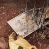 Square Wood Burning Camping Stove Outdoor Survival BBQ Mini Grill BBQ Outdoor Camping BBQ Firewood Folding BBQ Picnic Stove