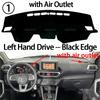 Auto Dashboard Cover Dash Mat Board Pad Carpet Dashmat Anti-UV Mats Accessories for Daihatsu Rocky Perodua Ativa -2025