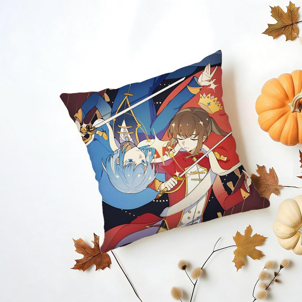 Tower of God Cushion Cover Iceland Washable Linen Soft for Daily Sofa Bed Home Room Decor