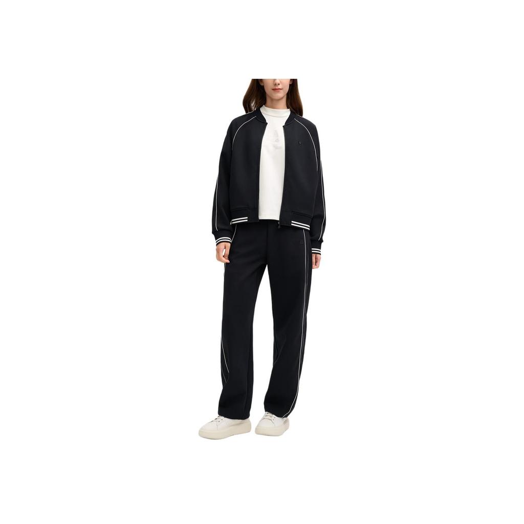 New FILA MILANO Collection 2025Q1 Coat Women's Jet Black F11W515502FBK