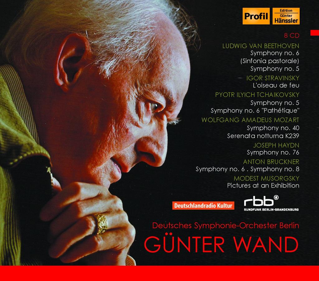 Gunter Deutsches Live Collection Deutsches Berlin Wand/Berlin Symphonie-Orchester (Gunter Wand Symphonie-Orchester Vol.2) [8CD]