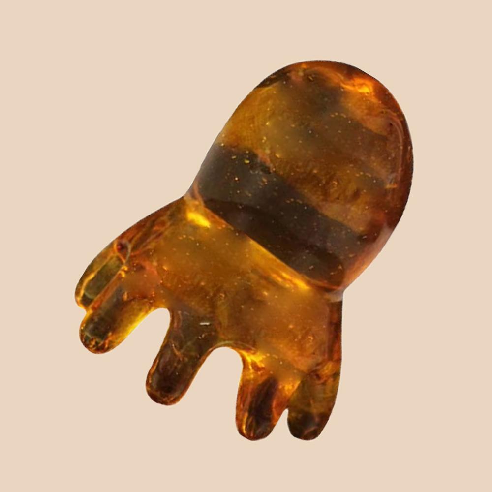Resin Octopus Comb Cute Head Massager Hair Care Meridian Scraping Scalp Massage Acupuncture SPA Gua Sha Health Massage Tool