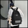 Schoolbag Korean version Japanese ins junior high school high school college student schoolbag large capacity simple casual versatile travel backpack