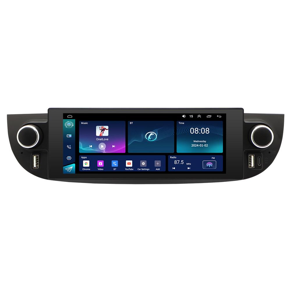 

Fiat 500 navigation all-in-one machine 07-18-6.8 inch high with built-in CP black