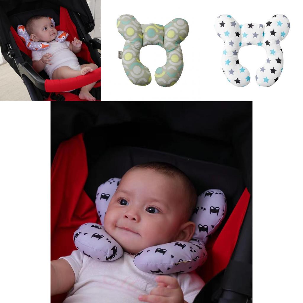 Cute Cartoon Children's U-shaped Pillow For Neck Support While Traveling