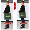 Thickened Canvas Toolkit: Wear-Resistant Carpentry, Tiling & Plumbing Messenger Bag with Multiple Pockets for Electricians.