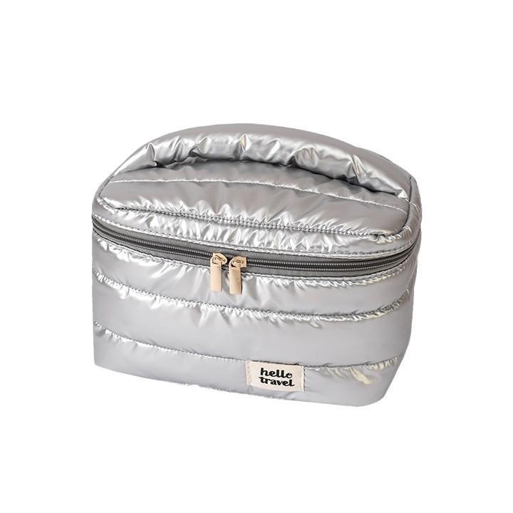 Portable Cubic Makeup Organizer With Waterproof Material For Women And Skincare Items