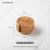 Vietnamese Rattan Tea Coaster Set: Autumn-Inspired Insulating Mats for Tea Ceremony and Kung Fu Tea Set Accessories