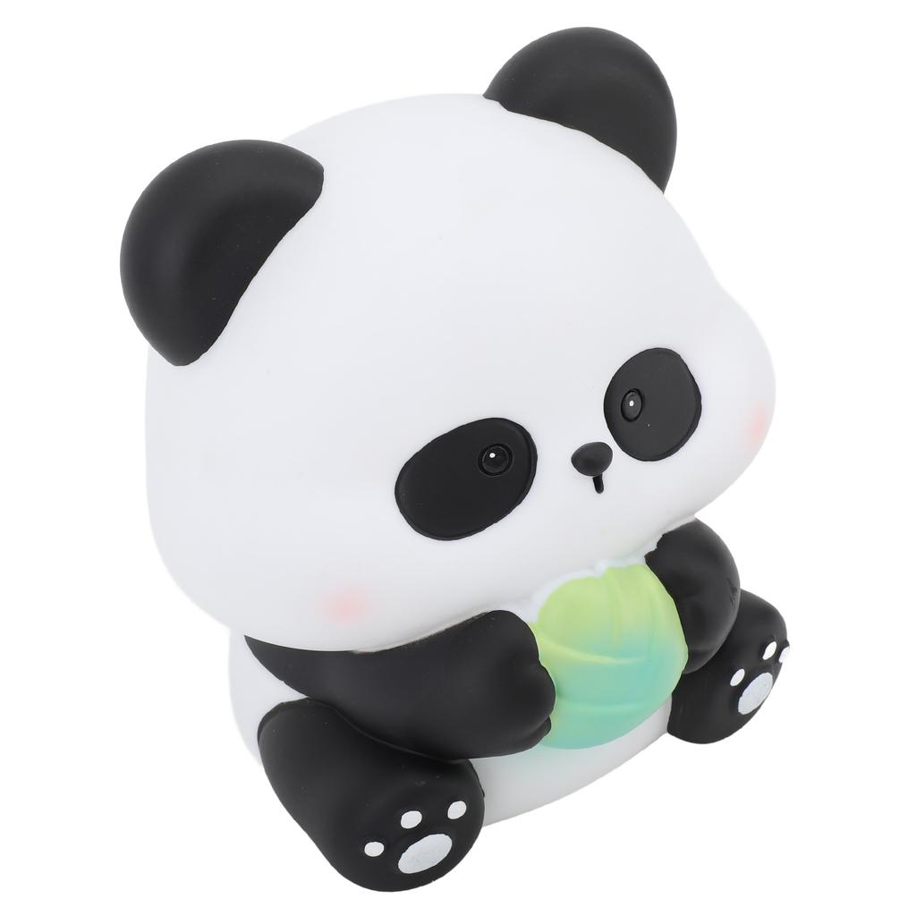 Animal Money Bank Large Capacity Shatterproof Cute Cartoon Panda Soft Plastic Decorative Figurine Coin Bank for Kids