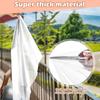 Indoor Window Insulation Film Back Adhesive Hook Loop Fasteners Reusable Cuttable Transparent Thick Window Film for Winter