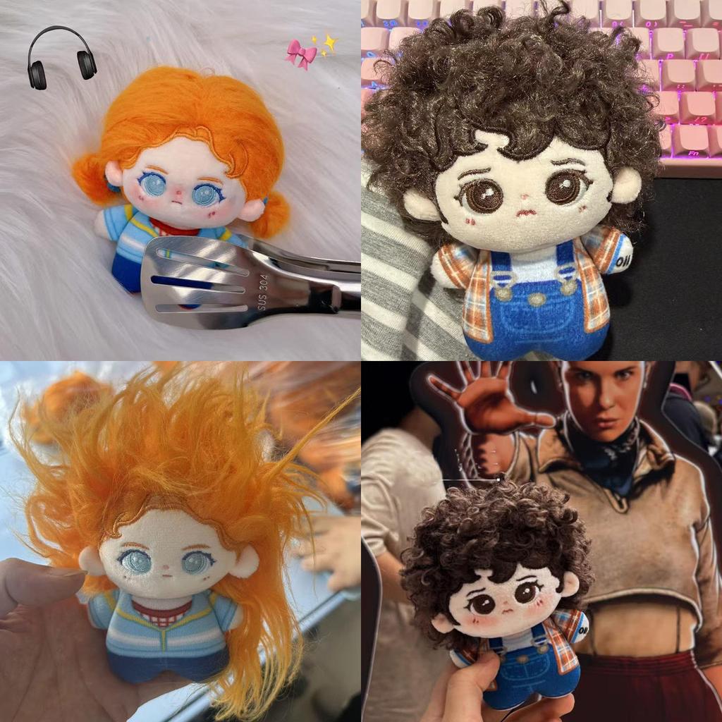 Poupée en Peluche Stranger Things 10cm Coton PP Avec Étiquette Suspendue Pour Adolescents Et Enfants