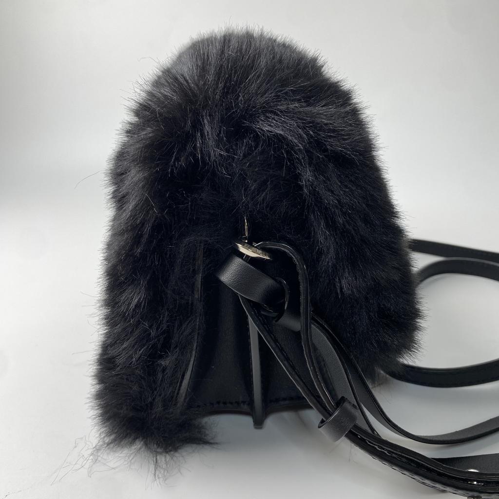 Used JIMMY CHOOShoulder Bag black leather Women