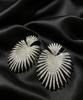 European Style Luxury Zircon Earrings for Women - S925 Sterling Silver, High-End Fashion Statement