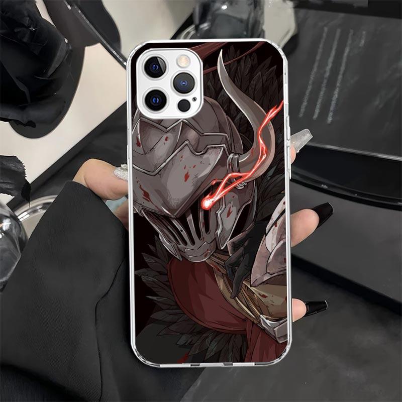 Goblins Slayer Anime Phone Case for iPhone 11 12 13 Mini 14 15 Plus 16 Pro Max 17 Air 16E 7 8 SE 17ProMax Soft Fundas Cover