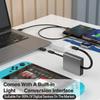 4 In 1 Telescopic Data Cable 66W Fast Charging Cable USB Type C Interface Data Cable For iPhone Mobile iPad Laptops