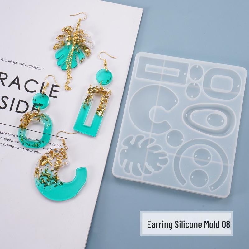 

Poppy DIY Epoxy Resin Earring & Pendant Silicone Mold for Handmade Jewelry