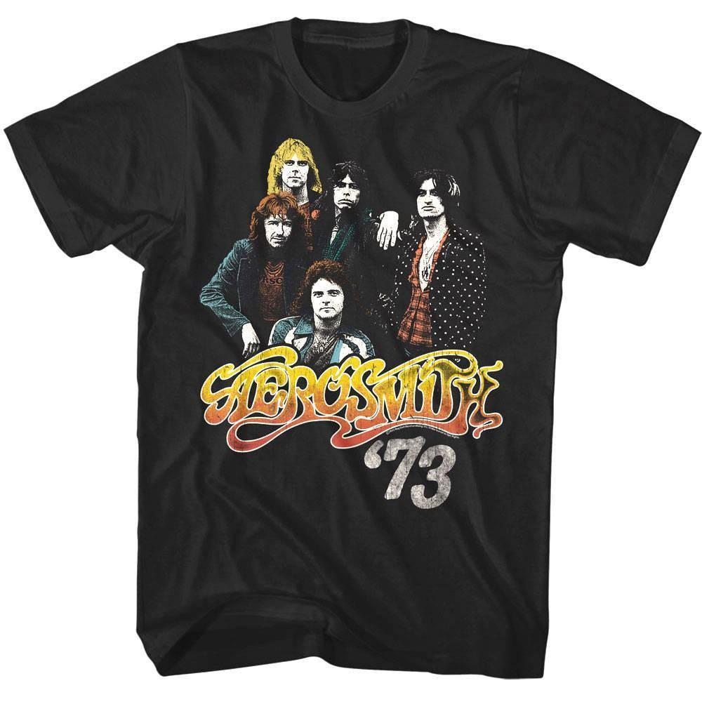 Aerosmith Smiles 73 Men T Shirt XXXXL