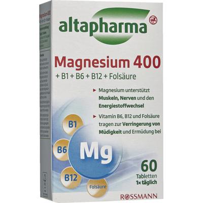 Německo Rothman Magnesium 400 60 tablet 54g