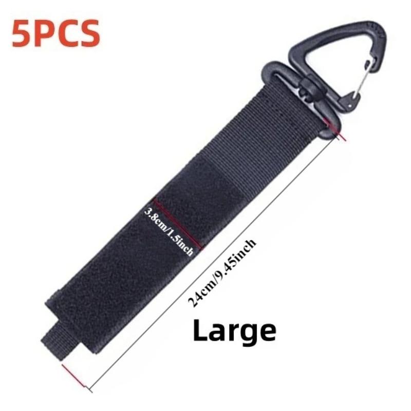 5 PCS Cord Organizer Holder with Rotate Buckle Wire Manager Power Cord Management Nylon Heavy Cord Storage Straps for Cables Hoses