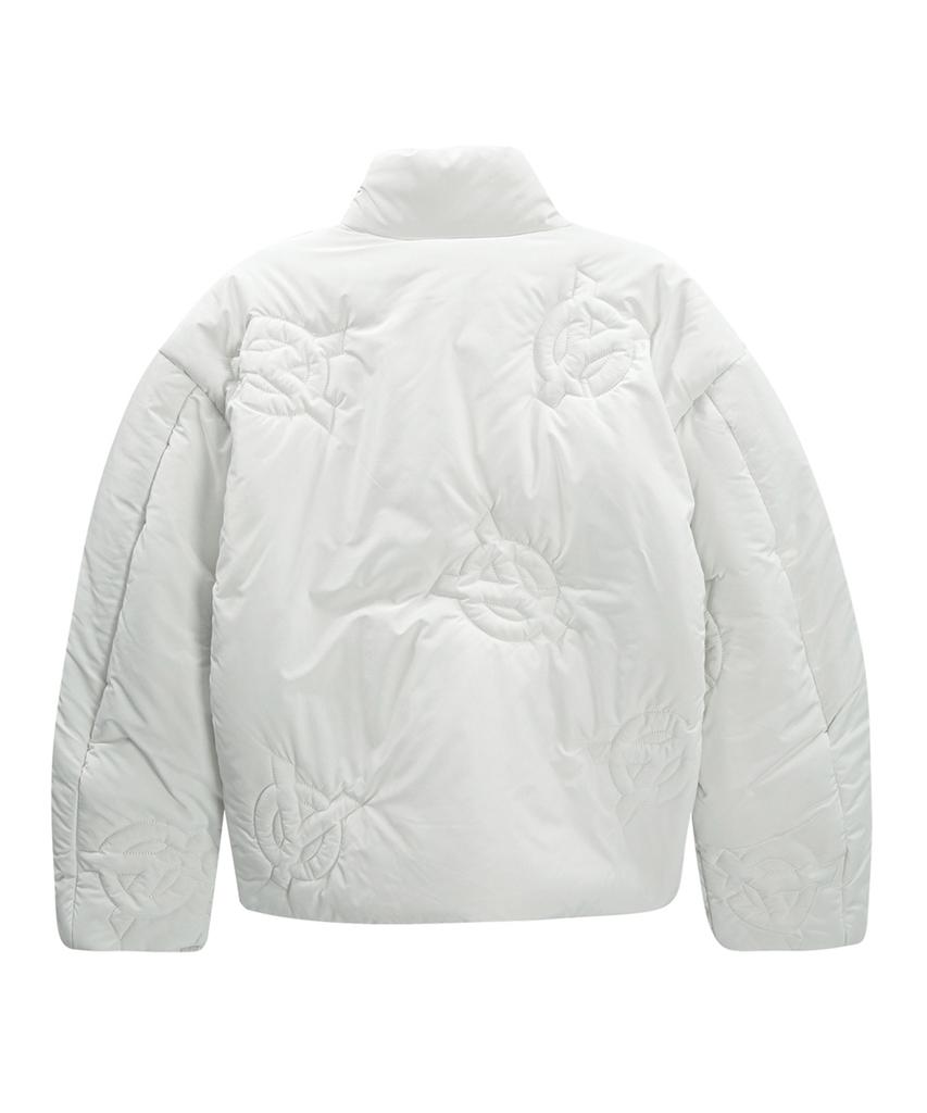 Openyard(Oy) Logo Quilted Padded Jacket - White