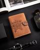 Large, Vertical Men's Wallet Made of Genuine Leather - Always Wild