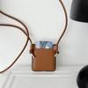 Crossbody Lanyard Card Holder Leather Case For Samsung Galaxy Z Flip 5 4 3 Flip5 Flip4 Flip3 5G Business Sholder Strap Cover