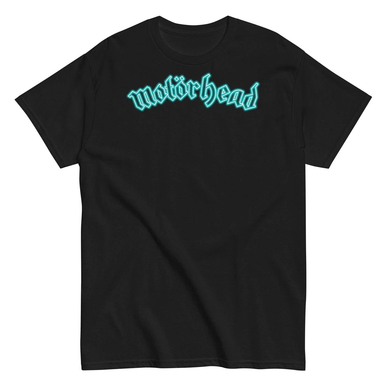 Motorhead - Neon Teal Moon T Shirt M
