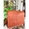 Risky Leather Messenger Real Satchel Bag Genuine Laptop Brown Briefcase New