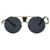 New Fashion Small Round Sunglasses Women Retro Men Metal Unisex Sun Glasses Trendy Classic Style Punk Gradient Shade Uv400