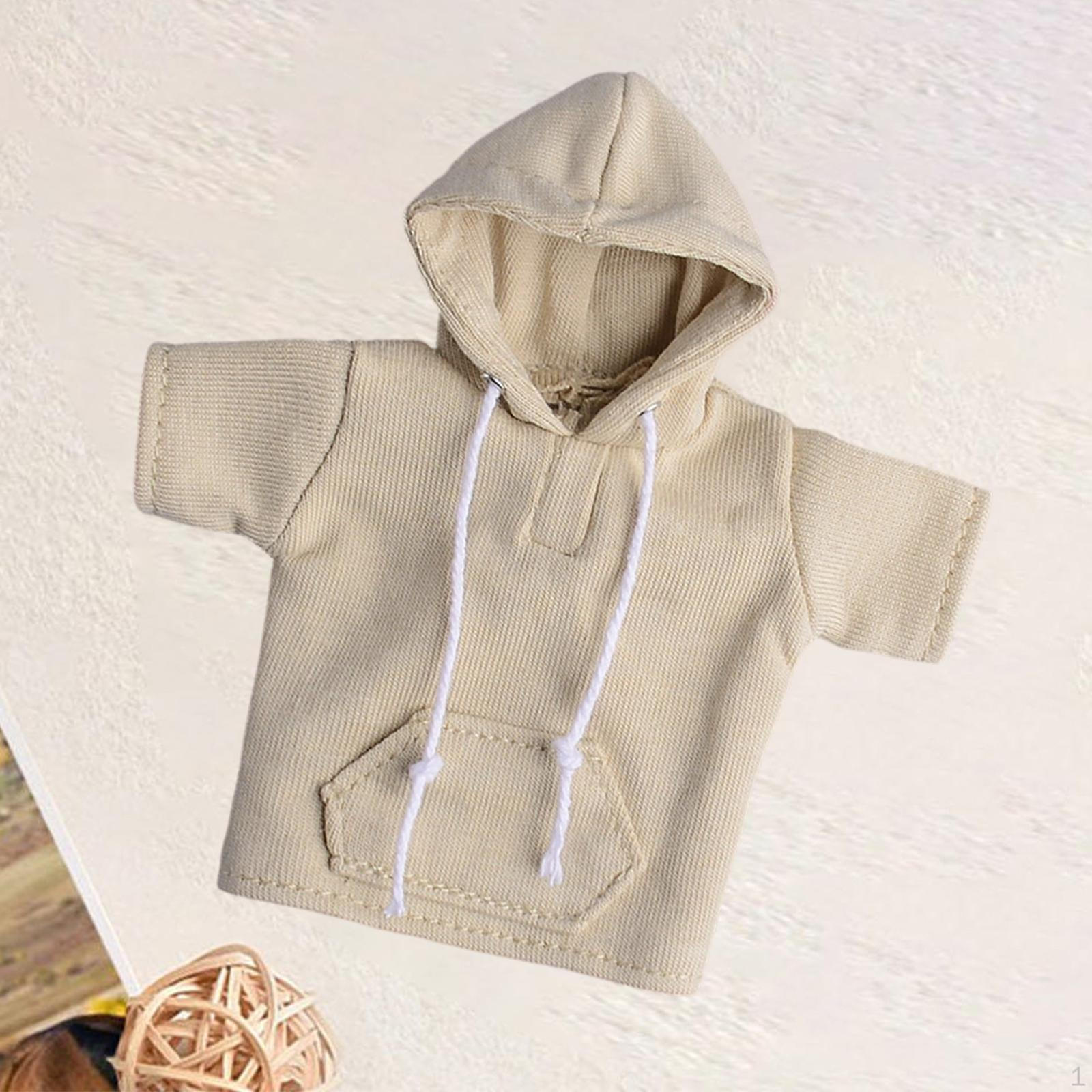 

1/12 Scale Men s Hoodie Clothing Accessories Decor Toy Cosplay Multifunctional Fashion Costume Short хаки