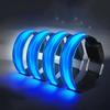 Leuchtender Armriemen LED-Lauflicht Nachtlauf Leuchtendes Armband Sicherheitswarnung Reflektierend Anfeuerungs-Knöchelarmband USB