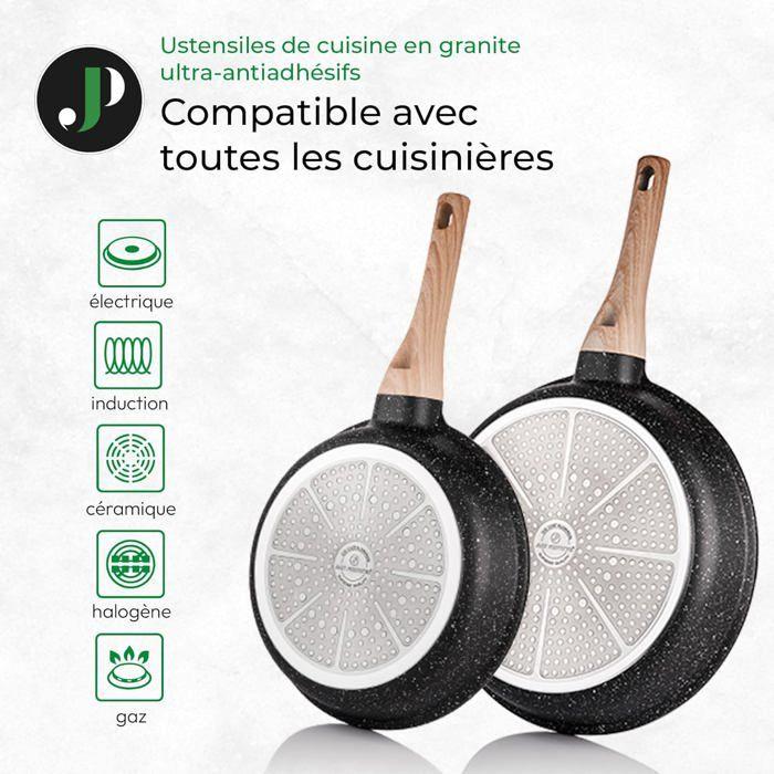 Cookware - Just Perfecto - 14 Pieces - Non-stick - Induction Compatible