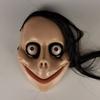 Party Decor Halloween Face Cover With Long Hair Ghost Mask Scary Mask Horror Mask Cosplay Prop