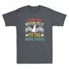I Like My Motorcycle My Dog And Maybe 3 People Biker Funny Vintage Unisexs Tshirt