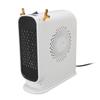 500W Air Warmer ABS Instant Heat 360 Degree Air Diversion Double Power Off Protection Space Heater
