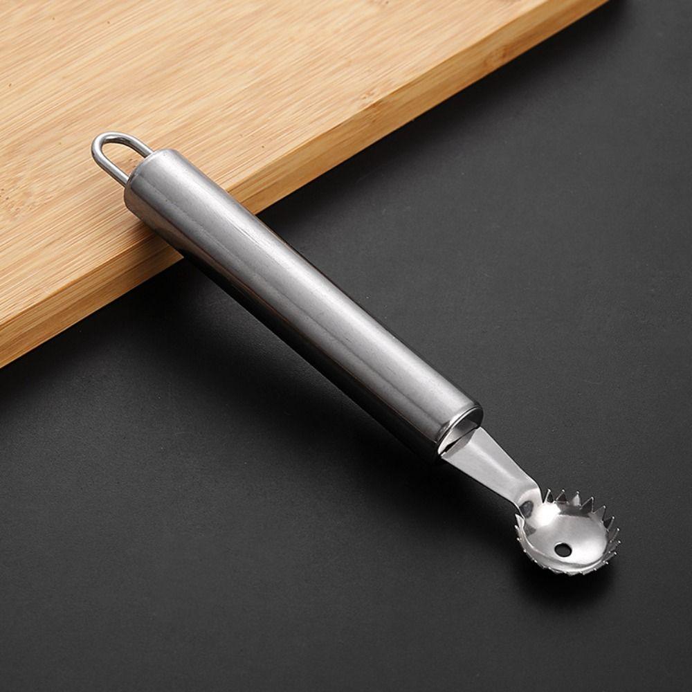 Steel Cherry Multifunction Tomato Tweezers Strawberry Huller Fruit Stem Remover Leaf Peeler