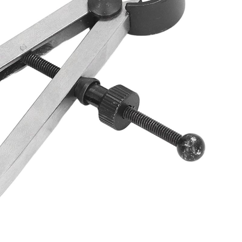 Wing Divider Gauge Carbon Steel Adjustable Angle Lockable Scribing Tool For Woodworking