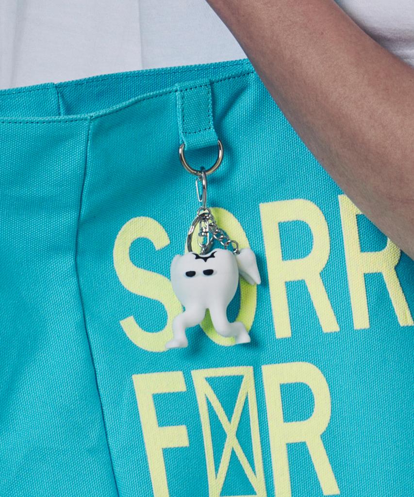 LOSERS CLUB Tooth Character Keyring White