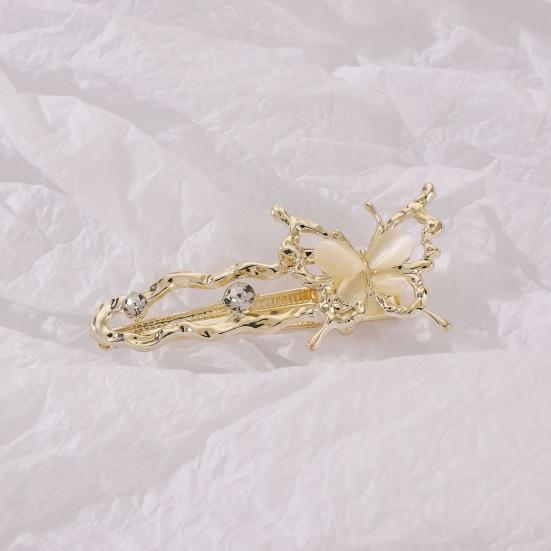 Hairpin Multiple Styles Flowers Bows Butterflies Imitation Opal Decor Hair Clip Bangs Hair Pin