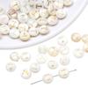 Natural Shell Double-Sided Hot Stamping Digital Beads For DIY Necklace Bracelet Earrings Jewelry Making