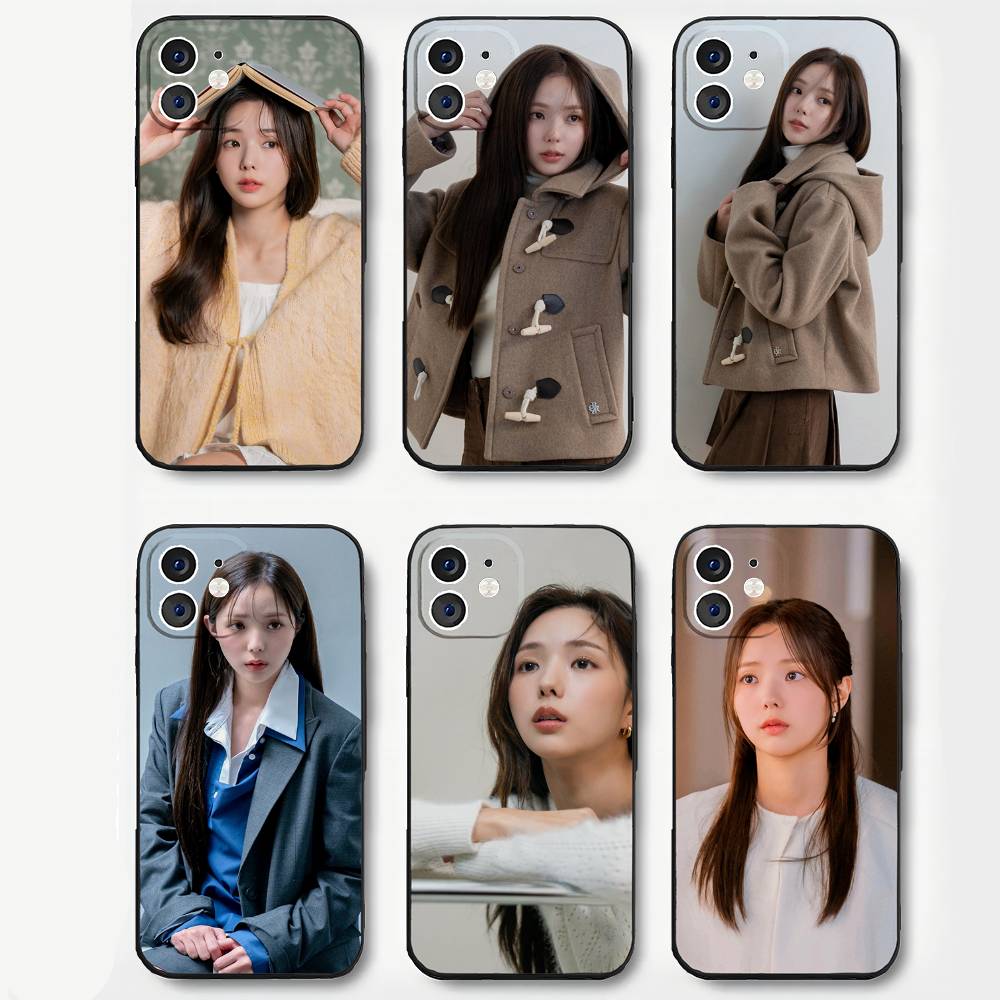 Korean Celebrity S-SOOBIN CHAE Phone Case For IPhone 17 Air 16 15 14 13 Pro Max 11 12 Black Silicone Cover