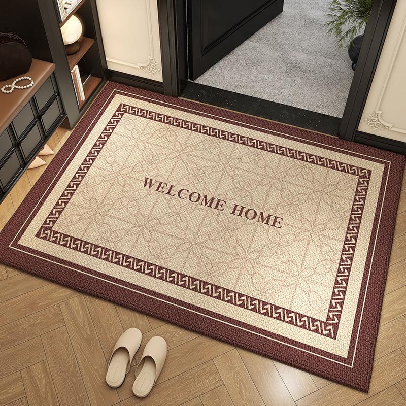 Household Floor Mat, Entrance Door, Entrance Door, Antique Carpet, Dirt-Resistant And Easy To Take Care Of, Non-Slip Wear-Resistant, Advanced Door Mat