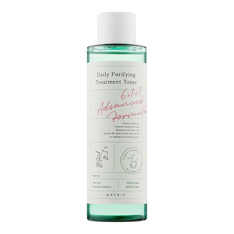 

Тонер для проблемной кожи с центеллой и BHA-кислотой Daily Purifying Treatment Toner AXIS-Y 200 мл