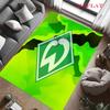 Tappeto logo Werder Bremen per Soggiorno Camera da Letto Casa Decorazione Divano, Tappetino Antiscivolo per Giochi Bambini