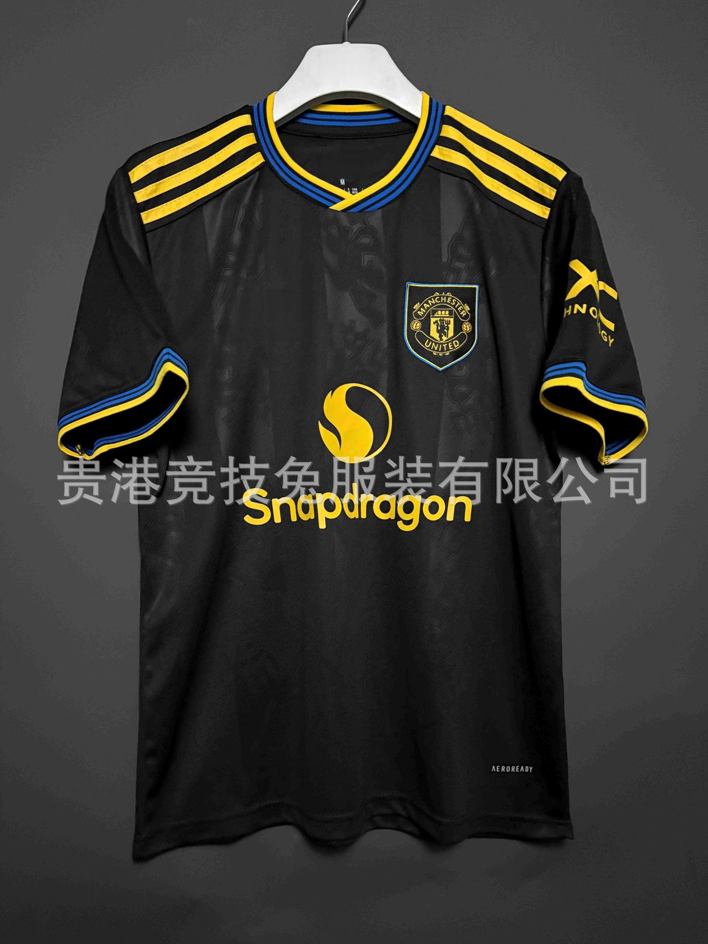 25-26 Manchester United Away Club Fan Version Shirts With Three Labels Complete Fans XL