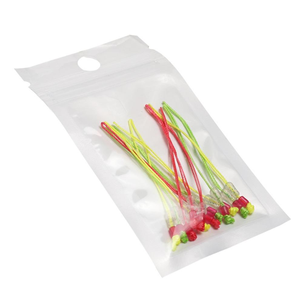 50PCS Improve Pull Fishing Pole Tip Rope PE Fly Fishing Loop Connectors  Main Line