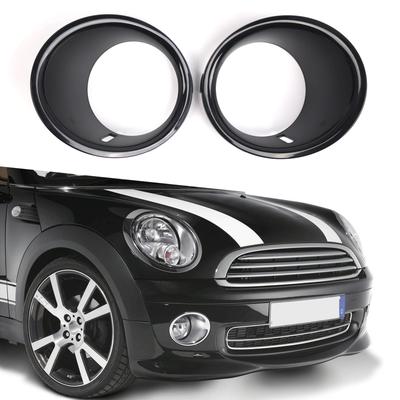 Przednia lampa przeciwmgielna chromowana osłona pierścieniowa dla Mini Cooper R55 R56 R57 2007-2011 Pre-LCI